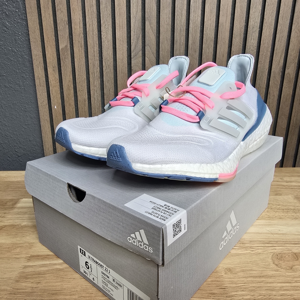 Adidas White and Pink Sneakers